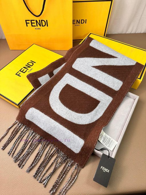 Buy and cherish the men's scarves from FENDI F's Double 12 welfare store - there are really wlf1nbiy - Image 7