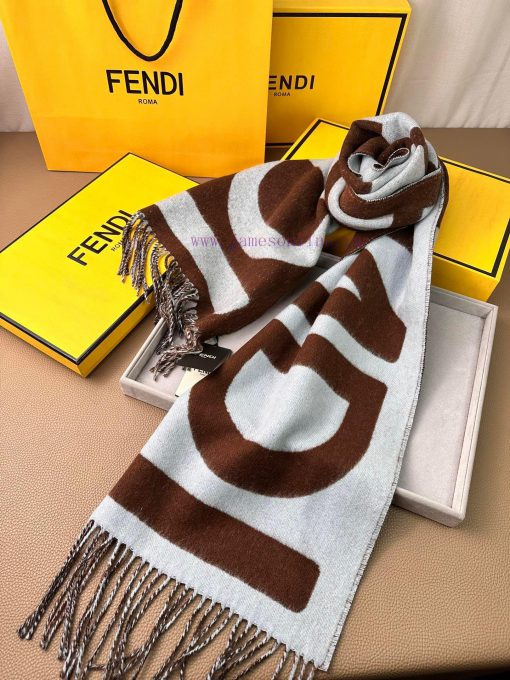 Buy and cherish the men's scarves from FENDI F's Double 12 welfare store - there are really wlf1nbiy - Image 9