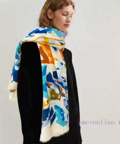 New H Home's latest flagship puzzle plant long scarf, rolled edge length scarf, is very easy152qhqgy