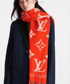. Redmi, stunning and timeless LV REYKJAVIK cashmere scarf Hot selling item in mainland Chinwrnufku1