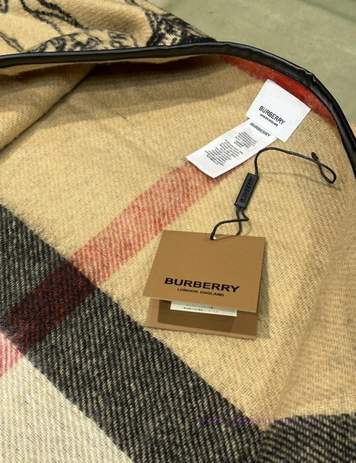 The original single Burberry equestrian knight micro label jacquard, double-sided jacquard sz42wrcpy - Image 19