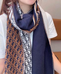Dior official website double-sided scarf ️ Male and female welfare super gentle and stylish d1mjcibx
