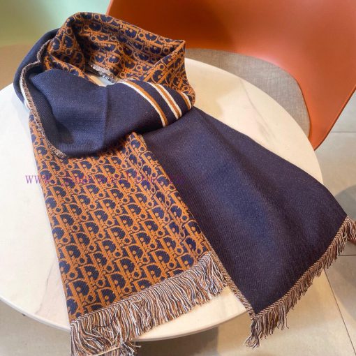 Dior official website double-sided scarf ️ Male and female welfare super gentle and stylish d1mjcibx - Image 9
