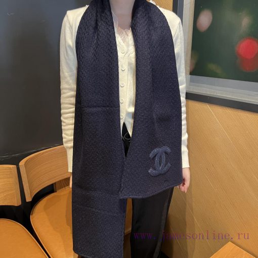 The powerful French style of C knitted embroidered long scarves ️ High end low-key luxury, vrl8rwaz4 - Image 11