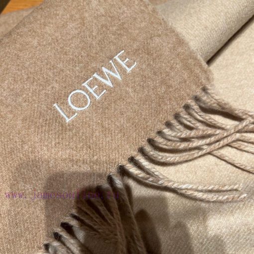 𝐋𝐨𝐞𝐰𝐞 23 New "Window Color Chessboard" Sky BlueSize180x30cm 90% wool 10% cashmereLuoyiwei's mmxvs0cy - Image 7