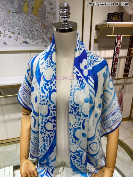 Sincere praise for the L watercolor floral handkerchief from Lvjia, 140 cashmere handkerchiedpepzbfx - Image 15