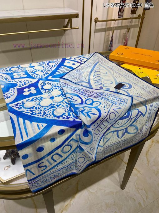 Sincere praise for the L watercolor floral handkerchief from Lvjia, 140 cashmere handkerchiedpepzbfx - Image 16