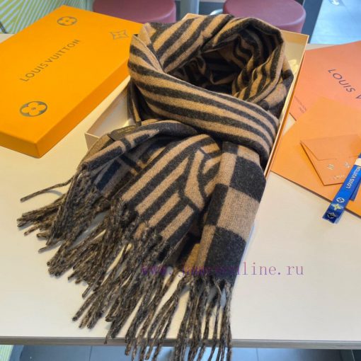 New synchronized Lvjia's new L-shaped checkerboard patterned long scarf unisex, LV Graphic sfws6tp9x - Image 18