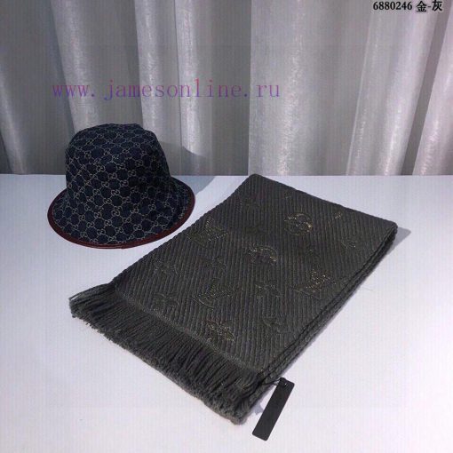(Gold) LV Top Quality Physical Shooting LV Tang Yan's Explosive Scarf Luxurious and Elegantt4kdng89 - Image 2