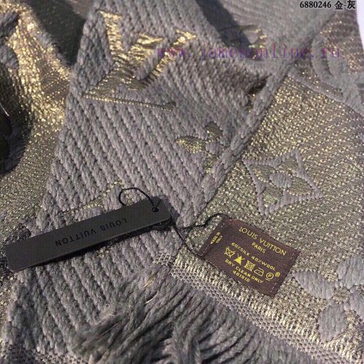 (Gold) LV Top Quality Physical Shooting LV Tang Yan's Explosive Scarf Luxurious and Elegantt4kdng89 - Image 5
