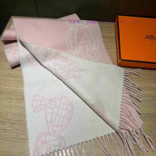 Hermes Teddy Bear of the Year 🧸 A series of cashmere scarves, suitable for both men and womevrk6f16t - Image 13