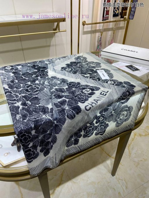 Go to Xinxiangjia Sketch Camellia Long Scarf, Cashmere Long Scarf to grab VIP recommendationeyu33dc7 - Image 9