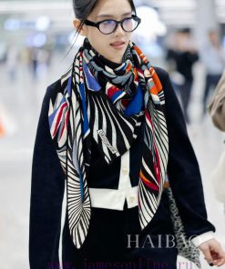 The new D Home D Color Abstract Pattern 140 Cashmere Square Scarf is highly recommended by Vgo3bn214