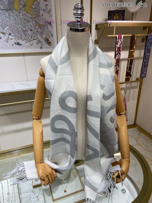 Top of the line original unisex LOEWE logo long scarf, lucky to have received something fromr60deisj - Image 8