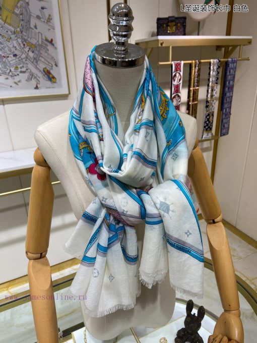 Cashmere Long Scarf Synchronized Sincerely Praise Lvjia L Christmas Decoration Long Scarf Lofkanvd4l - Image 6
