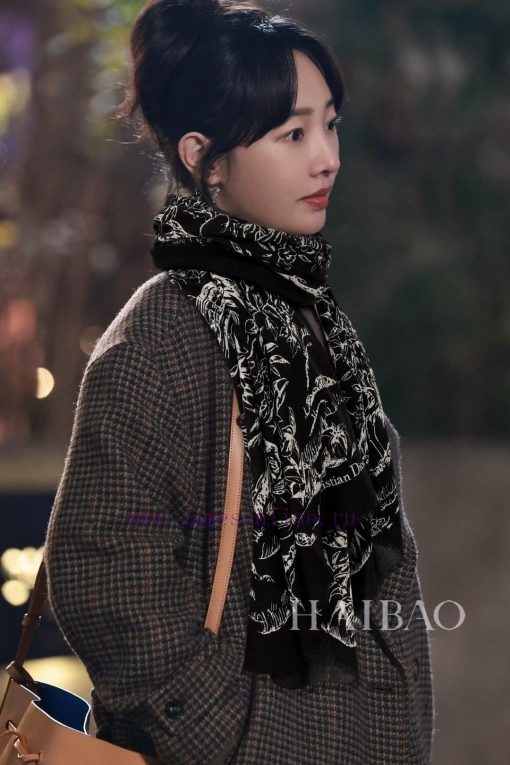 Dior's latest flagship D-flower and bird print long scarf, cashmere long scarf, is very easy8j3l94qj - Image 10