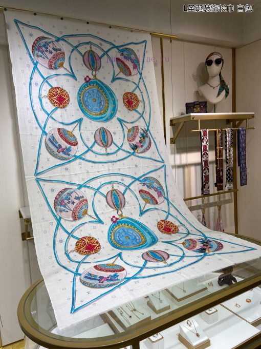 Cashmere Long Scarf Synchronized Sincerely Praise Lvjia L Christmas Decoration Long Scarf Lofkanvd4l - Image 15