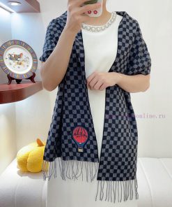 Heavy Industry LV synchronization, fashionable high-end MAP series men's high-end wool scarf24iw4ykc