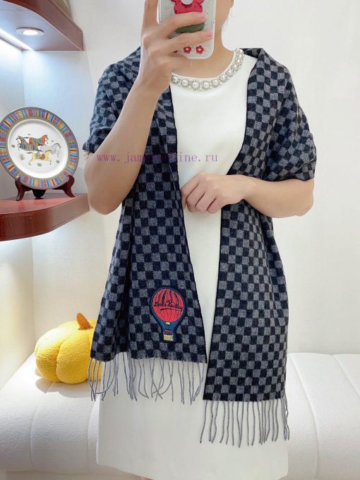 Heavy Industry LV synchronization, fashionable high-end MAP series men's high-end wool scarf24iw4ykc - Image 2