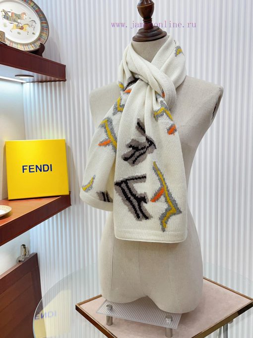 FENDI official website's autumn and winter knitted double-sided jacquard style, high-end deswlggmj1m - Image 18