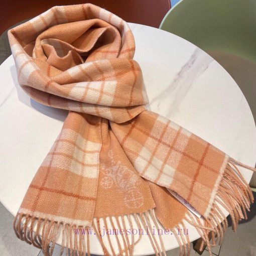 COACH men's and women's double-sided checkered carriage scarf is so beautiful, not only in t5268jy9w - Image 7