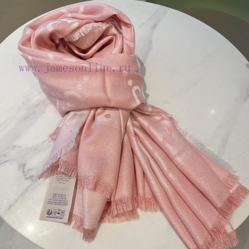 G Home GG Gold Thread Jacquard Shawl 140 Square Scarf, dazzling to the extreme, a must-have c1g46v8a - Image 18