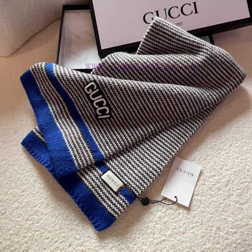 GucciGucci Knitted Scarf, Casual Versatile Neck Size 150 * 285sjpf0d0 - Image 4