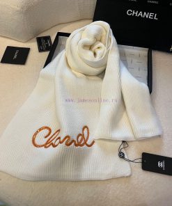 Chanel Knitted Scarf, Official Knitted Wool, Size 178 * 35bswszkxk