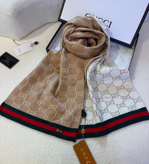 Gucci Original Order ‼ The new knitted scarf exudes a low-key luxury, exquisite softness, elv2fzhvx8