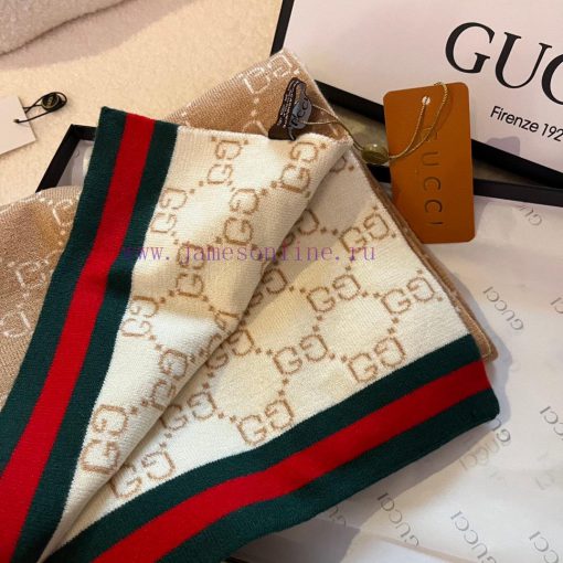 Gucci Original Order ‼ The new knitted scarf exudes a low-key luxury, exquisite softness, elv2fzhvx8 - Image 6