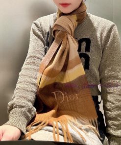 Dior men's and women's scarves are highly praised and kept for themselves, a rare high-end msu9t7z82