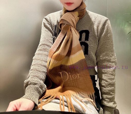 Dior men's and women's scarves are highly praised and kept for themselves, a rare high-end msu9t7z82