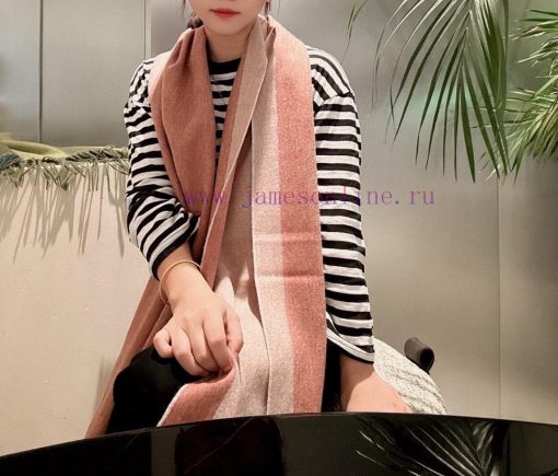 Dior Double Scarf ️ High end Product ️ Water Ripple Absolute Screaming Quality LOGO Embroidekp3fixrm - Image 10