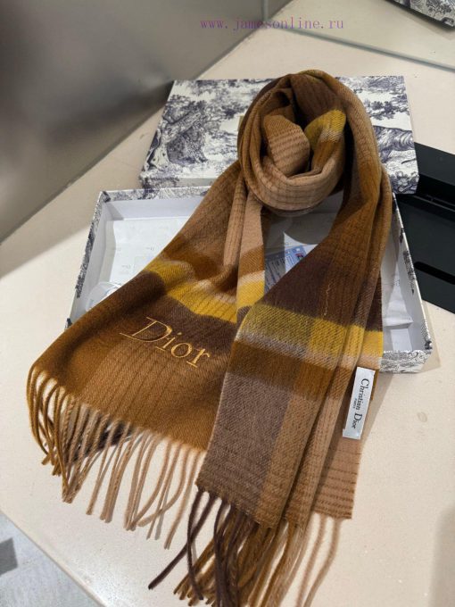 Dior men's and women's scarves are highly praised and kept for themselves, a rare high-end msu9t7z82 - Image 13