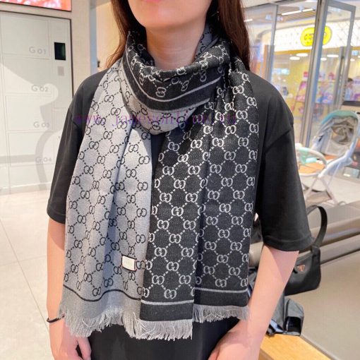 Gucci Original ️ Low key Luxury ️ Exquisite Soft Elite Level Fashionable Scarf ️ This Gucci ifisqy59
