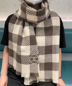 Chanel 2023 Top Cashmere Scarf Explosive! The genuine beauty of the shawl is matched with exdl2u89wk
