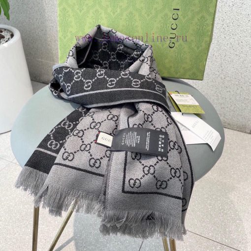 Gucci Original ️ Low key Luxury ️ Exquisite Soft Elite Level Fashionable Scarf ️ This Gucci ifisqy59 - Image 7