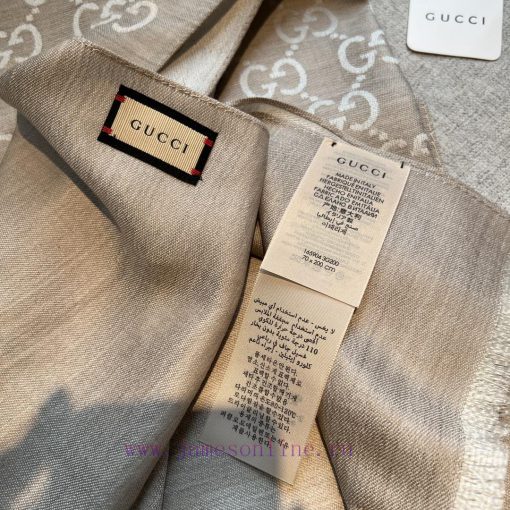 Gucci Classic Shawl GG Old Flower Thin Long Scarf G Evergreen Tree Style, unisex and suitabllxgwy9bo - Image 16