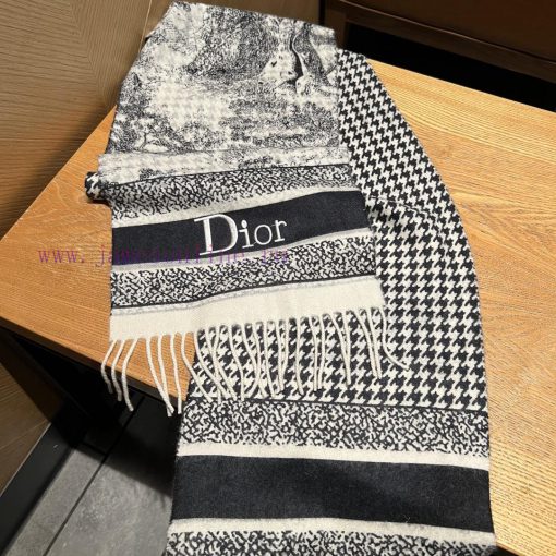 DIOR One Side Animal One Side Thousand Bird Element Long Scarf is a hot selling item, with dh91c5qay - Image 8