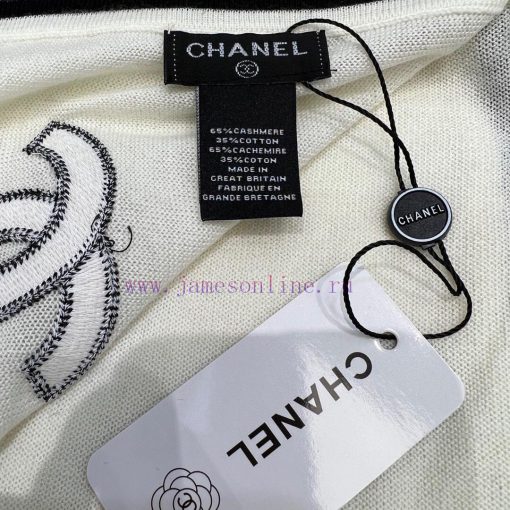 Chanel's classic and popular plain long scarf is highly recommended by VIPs. You must start tq36mwh7 - Image 14