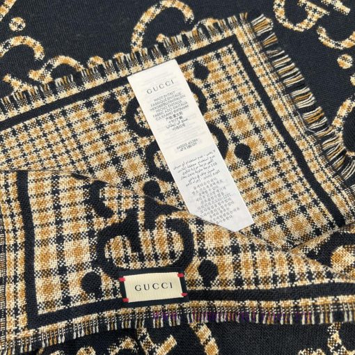Synchronized Double G Jacquard Double sided Shawl Style Classic, Elegant and Fashionable, Nop9dkrap5 - Image 8