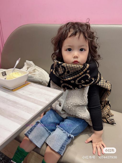 Synchronized Double G Jacquard Double sided Shawl Style Classic, Elegant and Fashionable, Nop9dkrap5 - Image 12