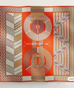 140 square scarf double-sided same color silk scarf | HERMES I supports QR code scanning2023o2j6a0nc