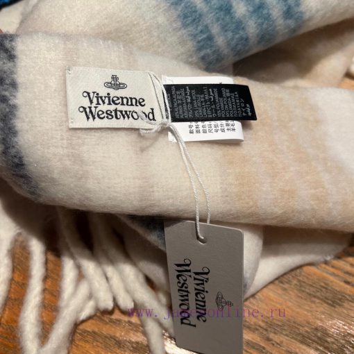 Arrival 𝐕𝐢𝐯𝐢𝐞𝐧𝐞𝐖𝐞𝐬𝐭𝐰𝐨𝐨𝐝 🪐Classic Saturn mohair scarf by Vivienne Westwood, the British fashijriqptrt - Image 7