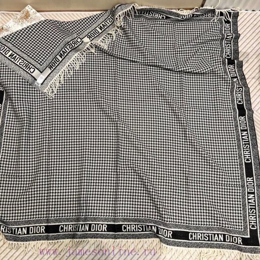 Original quality, price adjustment ️ CD Thousand Bird Grid printed large scarf ️ Scarf shawlu6x1oegb - Image 18