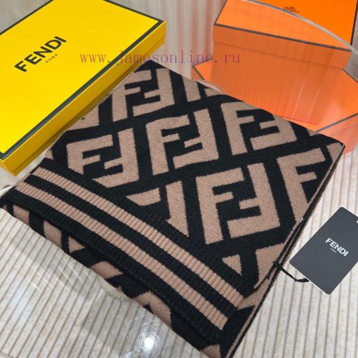Fendi Knitted Scarf, a popular item on the internet that instantly connects everyone, exudesw80c2xog - Image 14