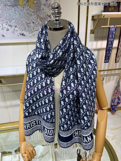 Hot selling item highly recommended! D logo bar pattern long scarf explosive style double-sigylfbk47 - Image 20