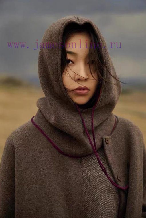 New Loro Piana Cattle LP Double sided Dual use Hooded Scarf with Double sided Dual color Matwfdv7mmd - Image 12