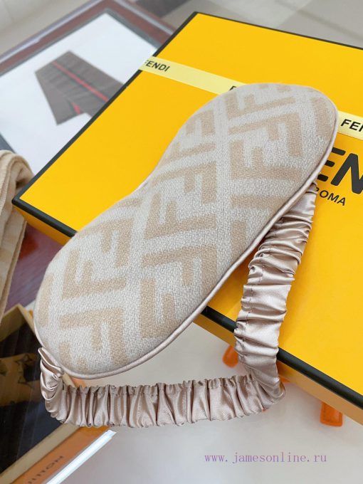 FENDI eye mask made of silk and woolura9zqjo - Image 12