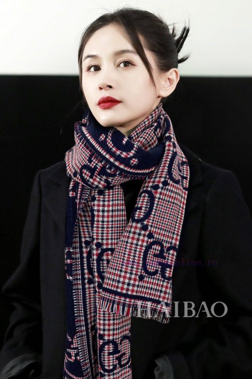 Gucci Double G Jacquard Double sided Shawl Style is classic, stylish, timeless, and can be wzz28i8si - Image 18